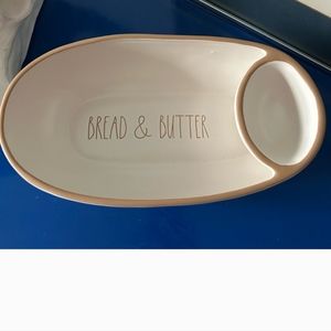 Rae Dunn Bread & Butter Bread Bowl Bread Basket